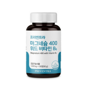 프리벤트라 마그네슘 400 위드 비타민B6 90정
